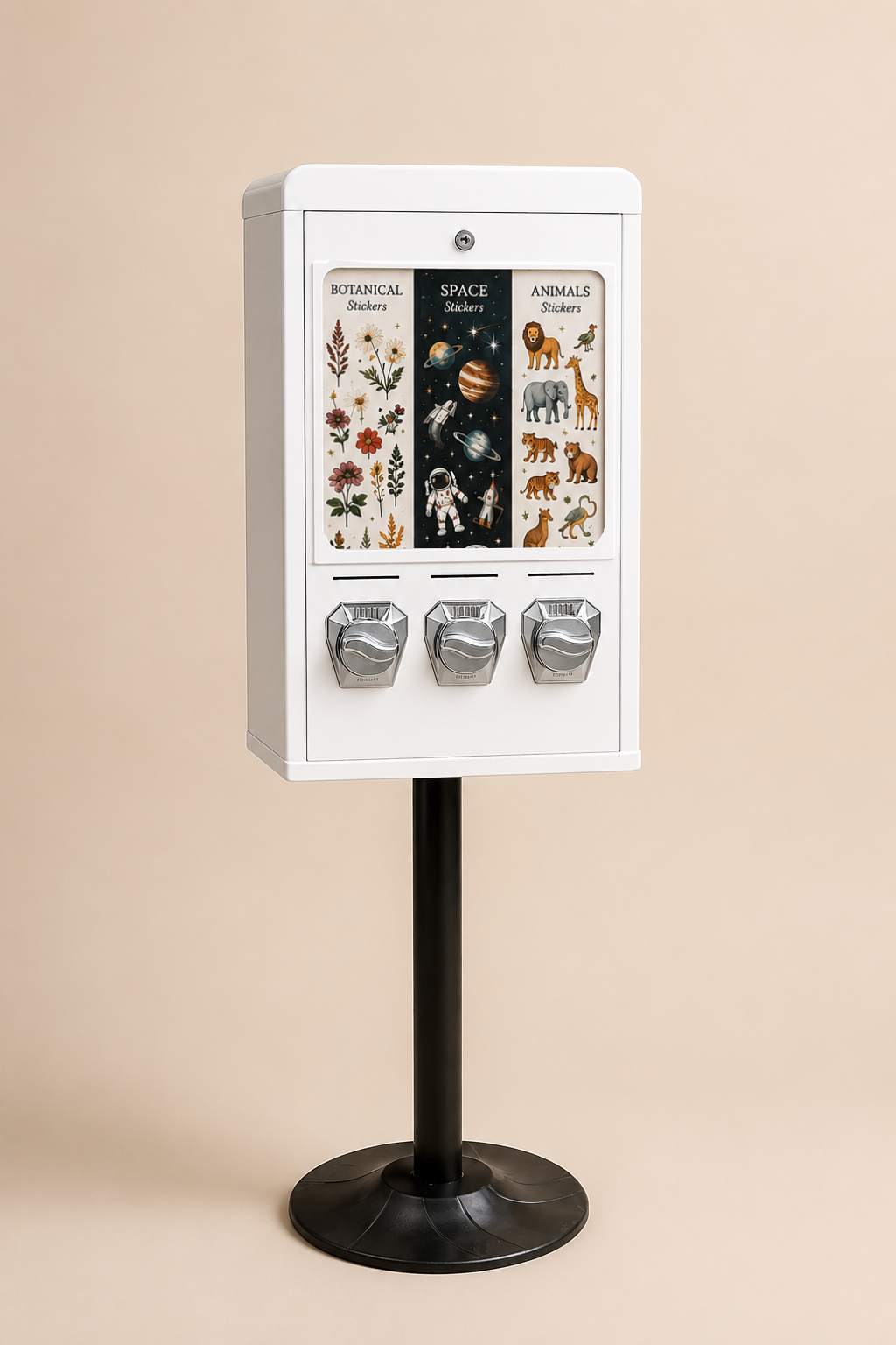 Automat mit drei Design-Themen