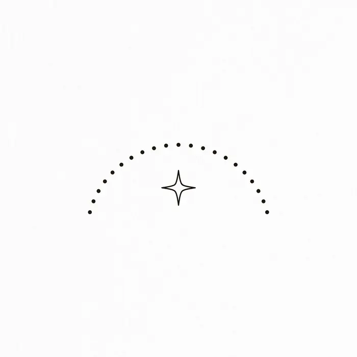 Confetti Arc, Tattoo Design