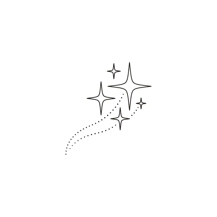 Star Trail, Tattoo Design