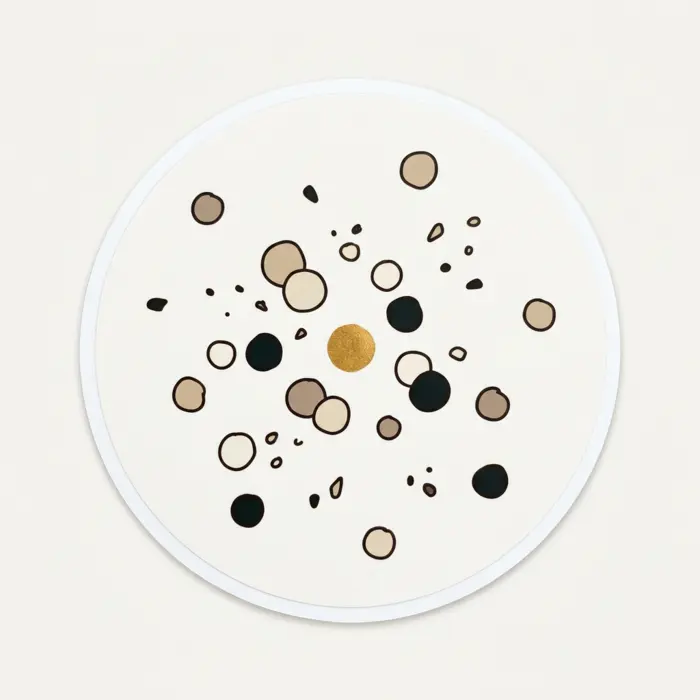Confetti Dots, Sticker Design