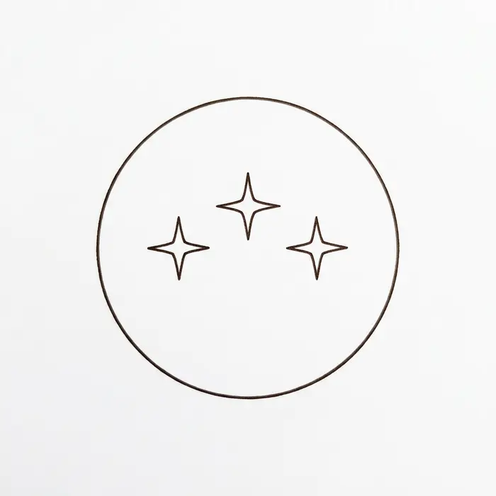 Star Badge, Tattoo Design