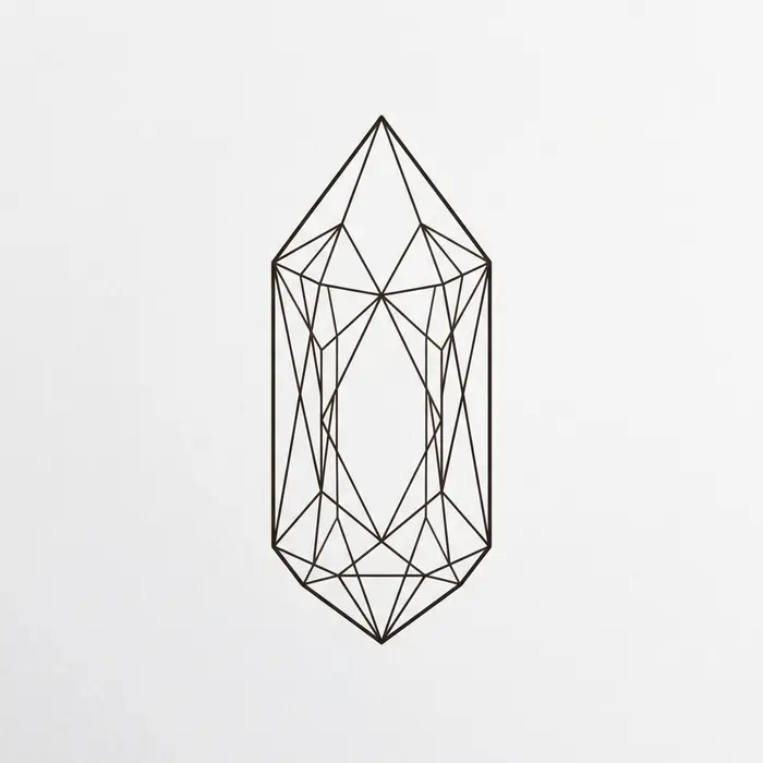 Crystal, Tattoo Design