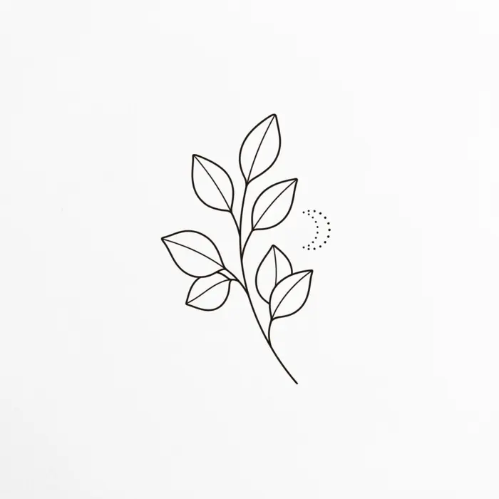 Eucalyptus, Tattoo Design