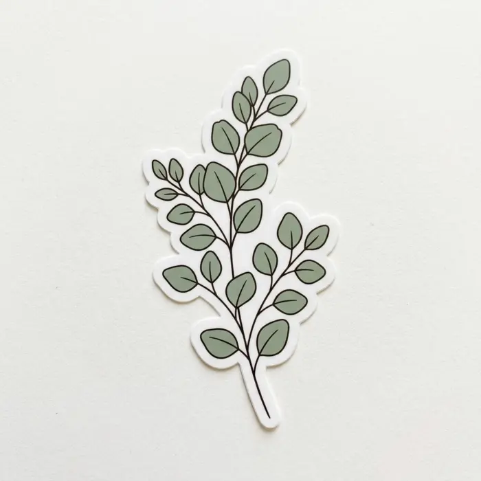 Eucalyptus, Sticker Design
