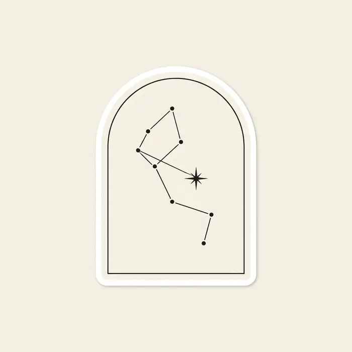 Constellation Arch, Sticker Design