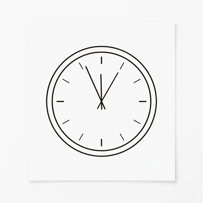 Midnight Clock, Tattoo Design