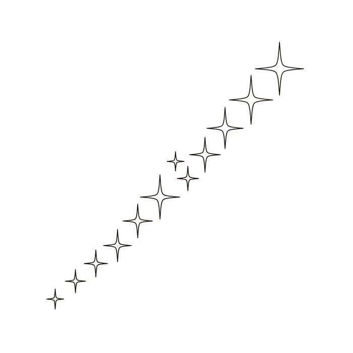 Star Stairs, Tattoo Design
