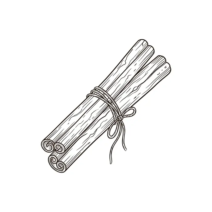 Cinnamon Sticks, Tattoo Design