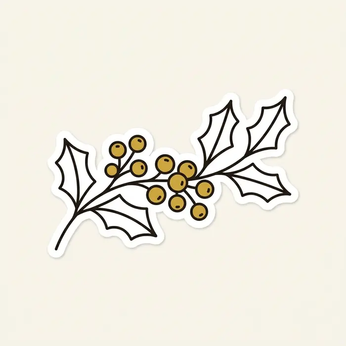 Holly Arc, Sticker Design